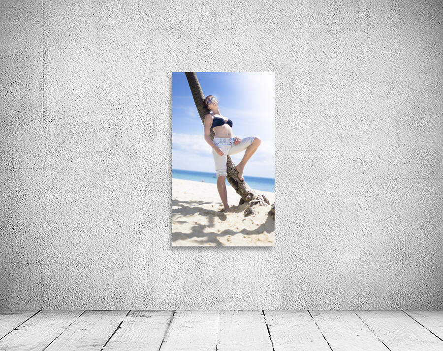 Tropical Island Paradise Wall Preview