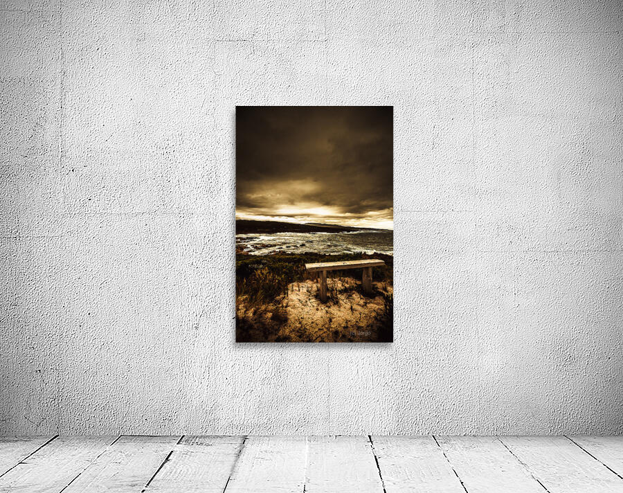 Intense coastline drama Wall Preview