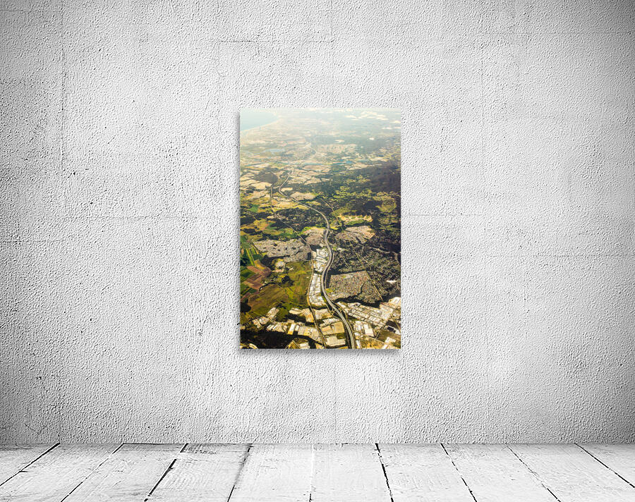 Gold Coast aerial photograph Wall Preview