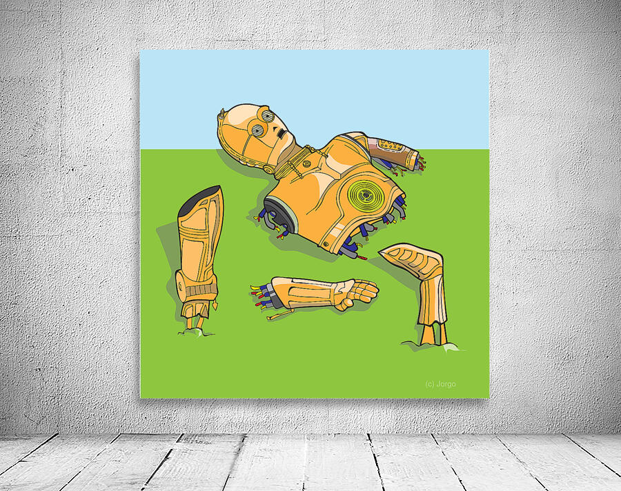 C-3POh! Wall Preview