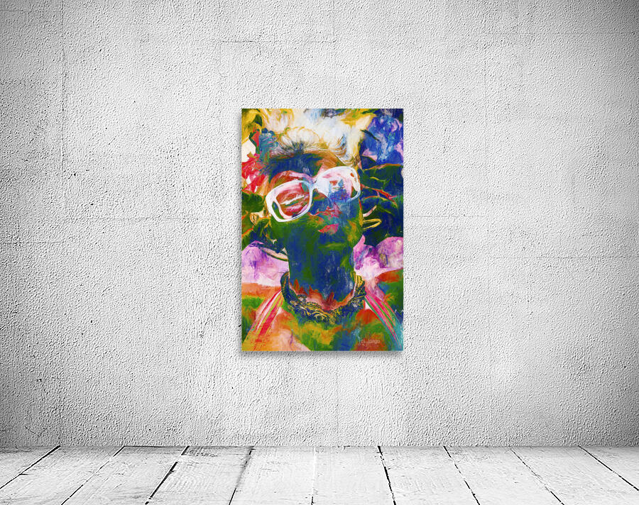 Paint splash pinup art Wall Preview