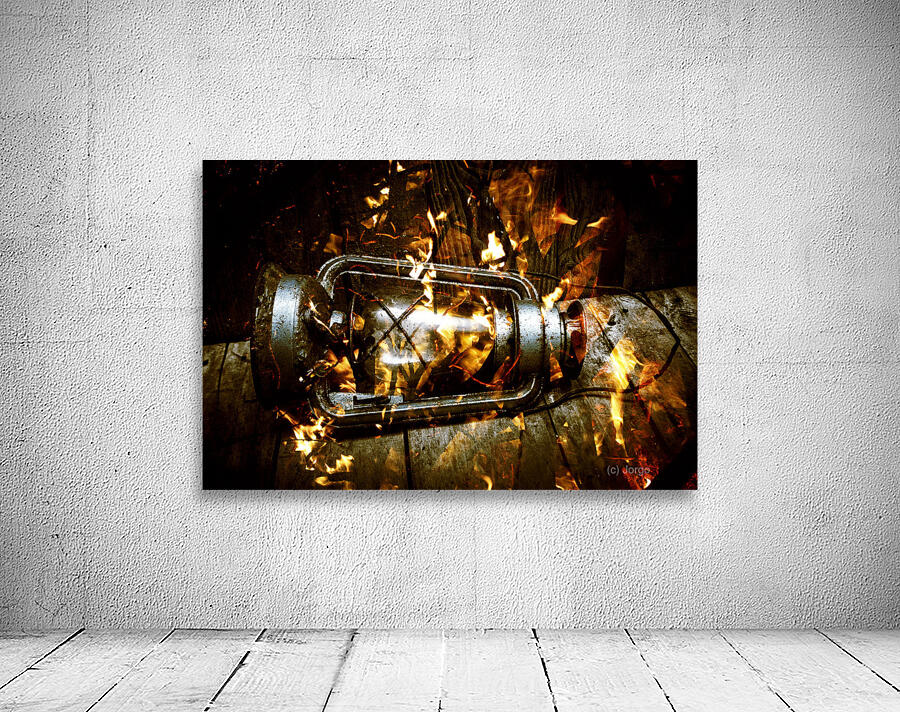 Fire in the hen house Wall Preview