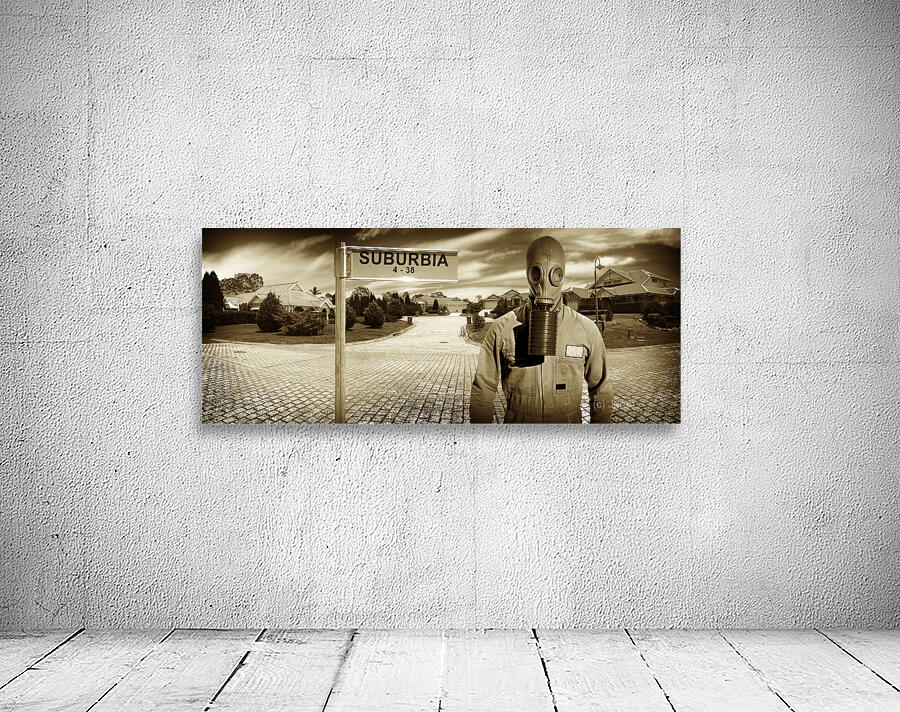 Another Day In Suburbia Wall Preview