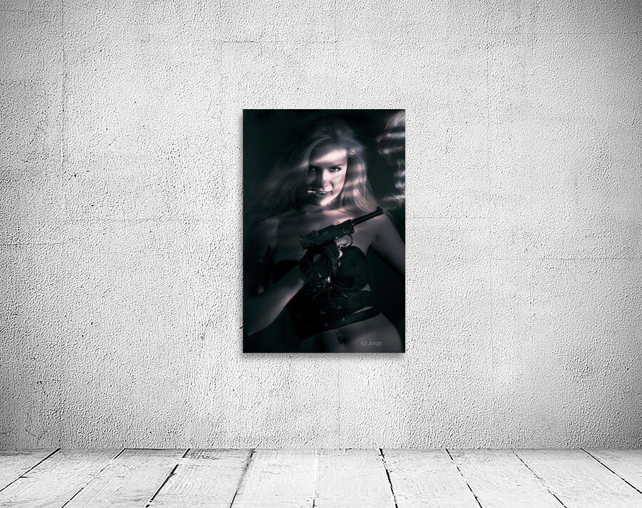 Sexy woman assassin Wall Preview