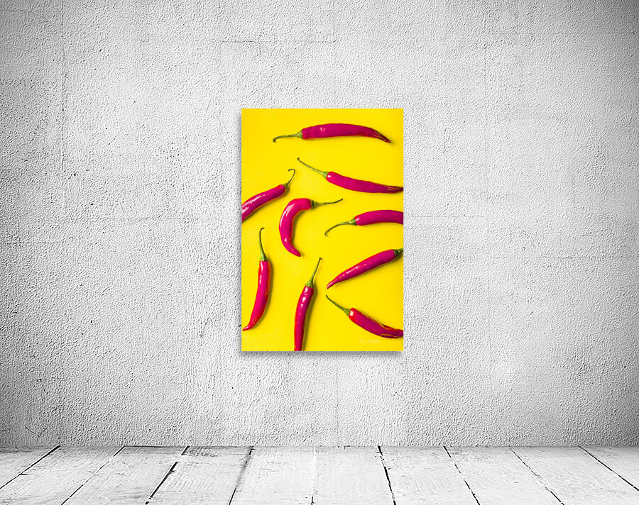 Purple peppers Wall Preview