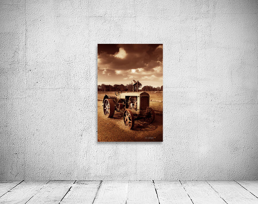 Tractor From Yesteryear Wall Preview