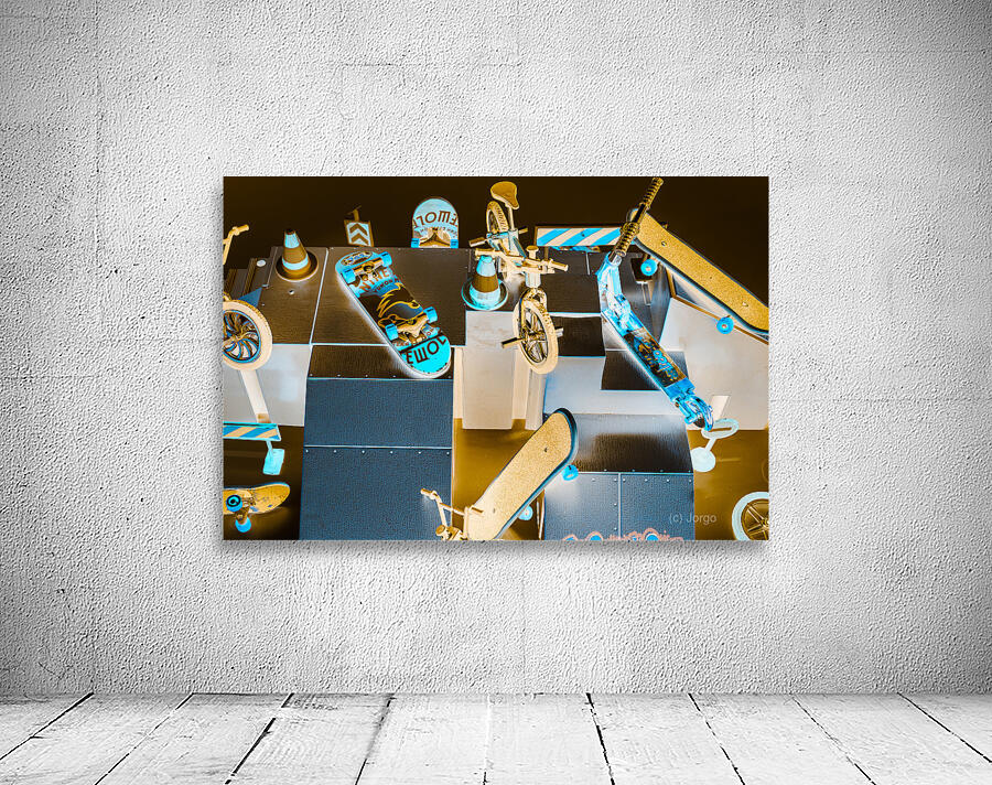 Color kick-flips and tricks Wall Preview