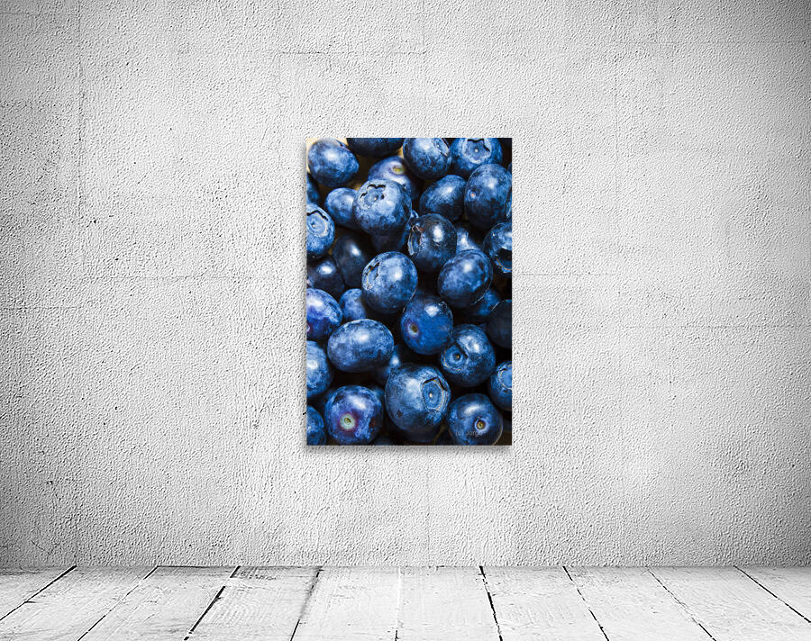 Blueberrys background Wall Preview