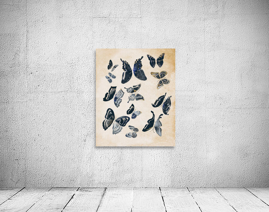 Scrapbook butterflies Wall Preview