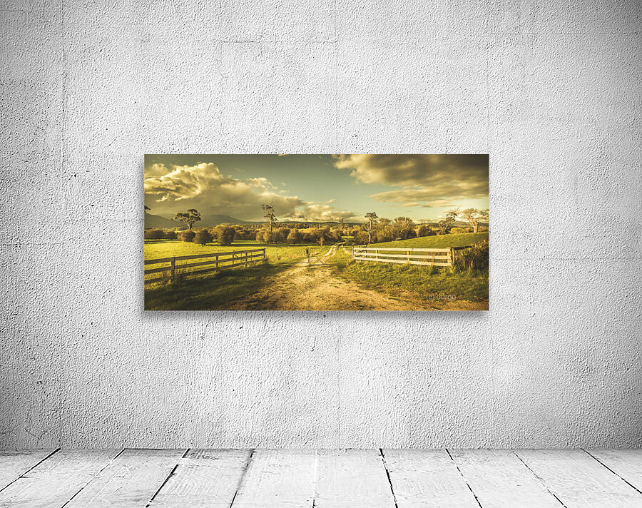 Outback country paddock Wall Preview