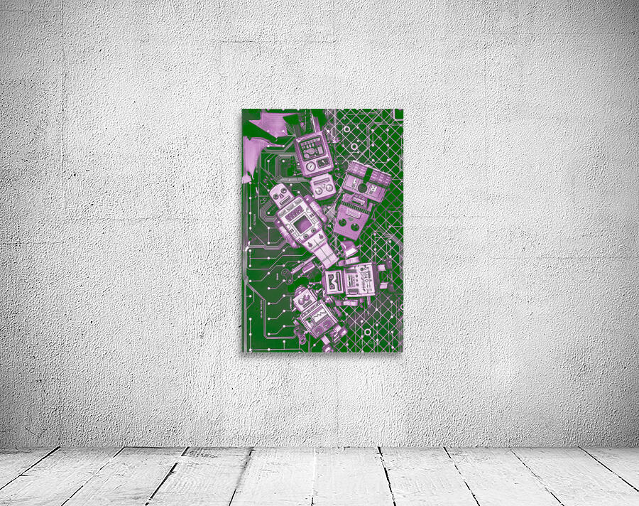 Tech borg centre Wall Preview