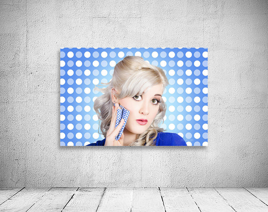 Vintage 1950 retro cleaning advertisement Wall Preview