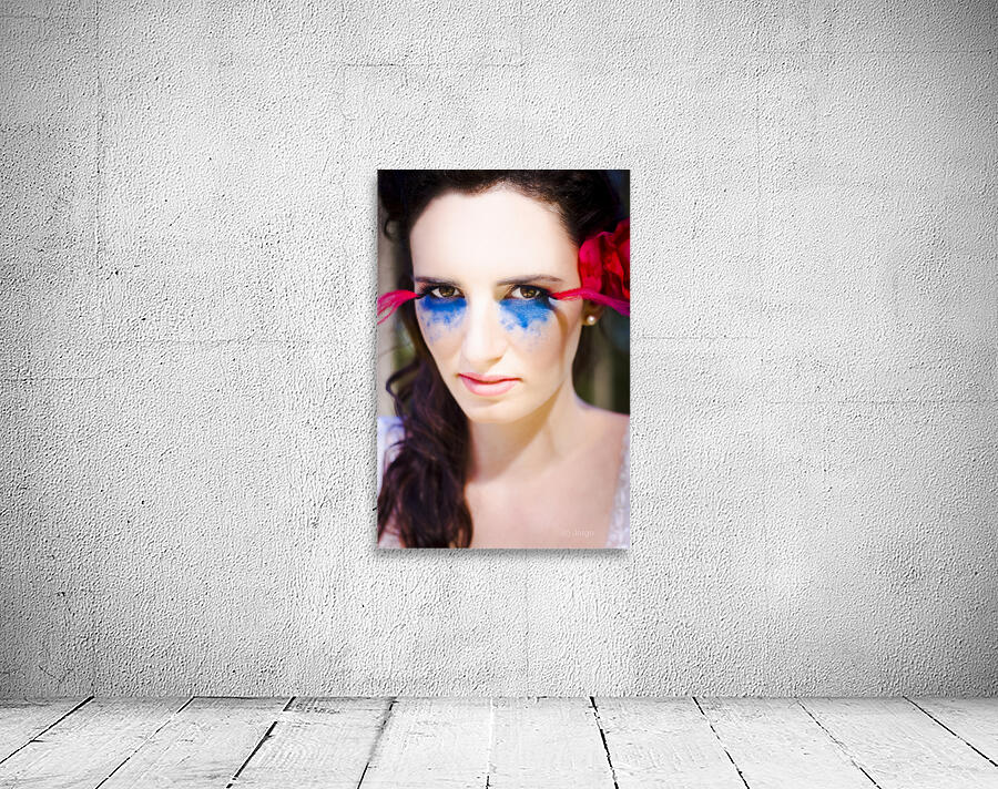 Beautiful Woman Wall Preview