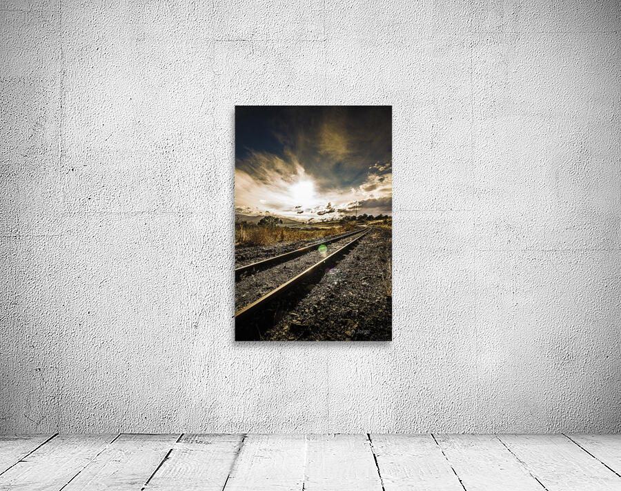 Old railroad track Wall Preview