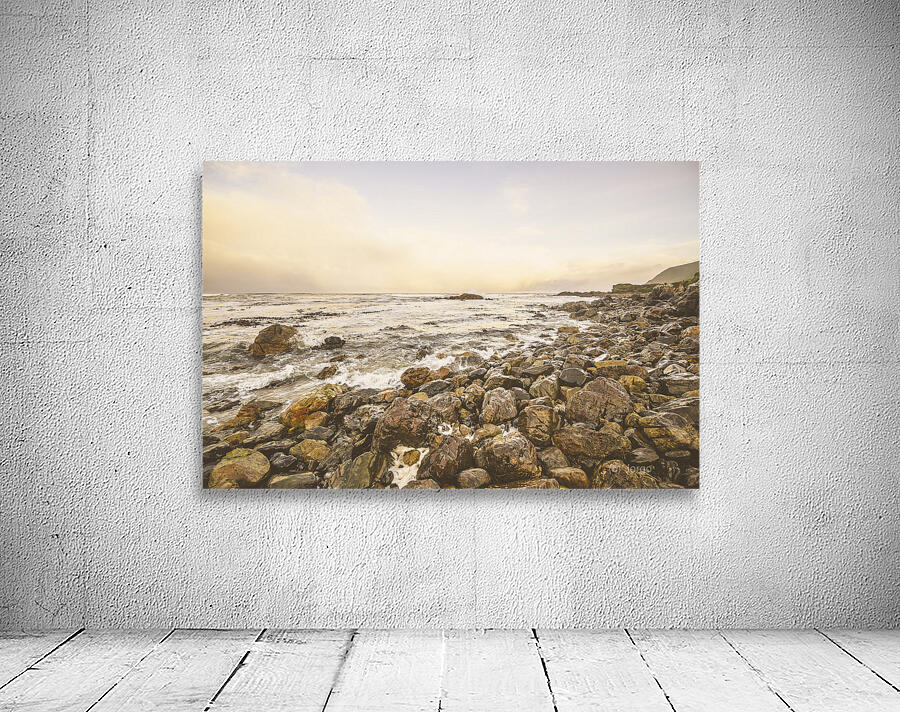 Pastel sea landscape Wall Preview