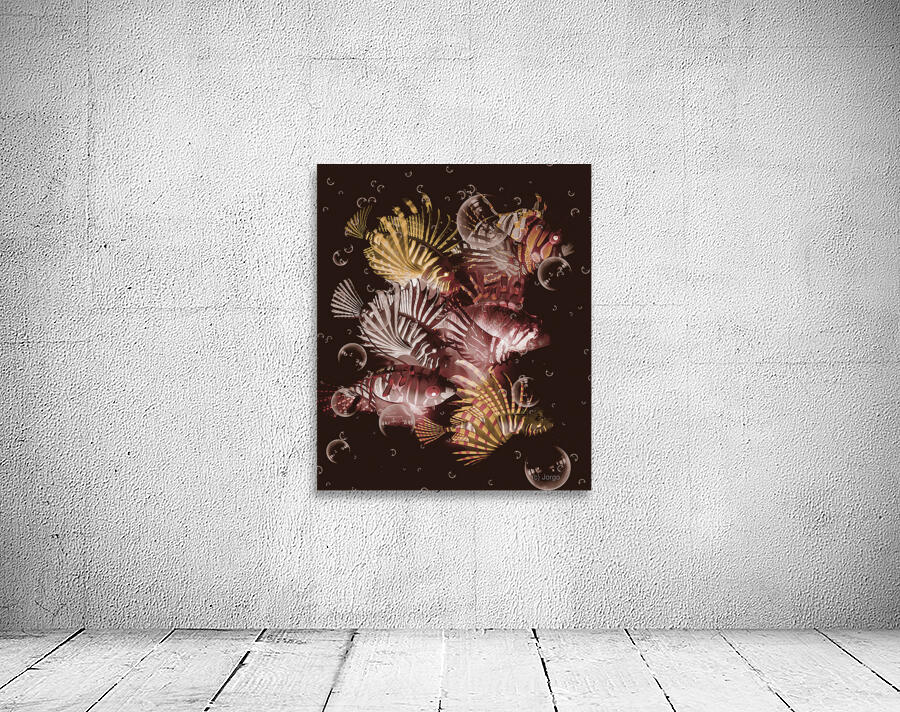 Exotic depths Wall Preview