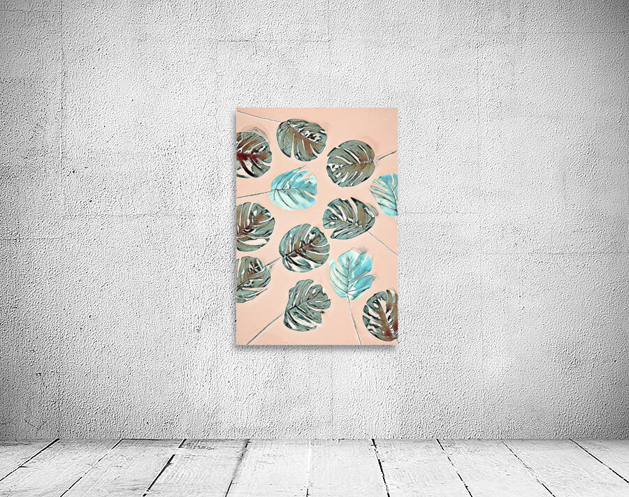 Pastel palm pop Wall Preview