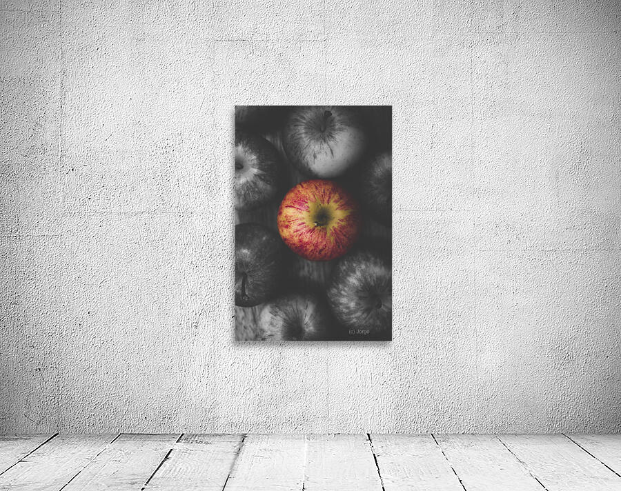 Selective colour still life fruits Wall Preview