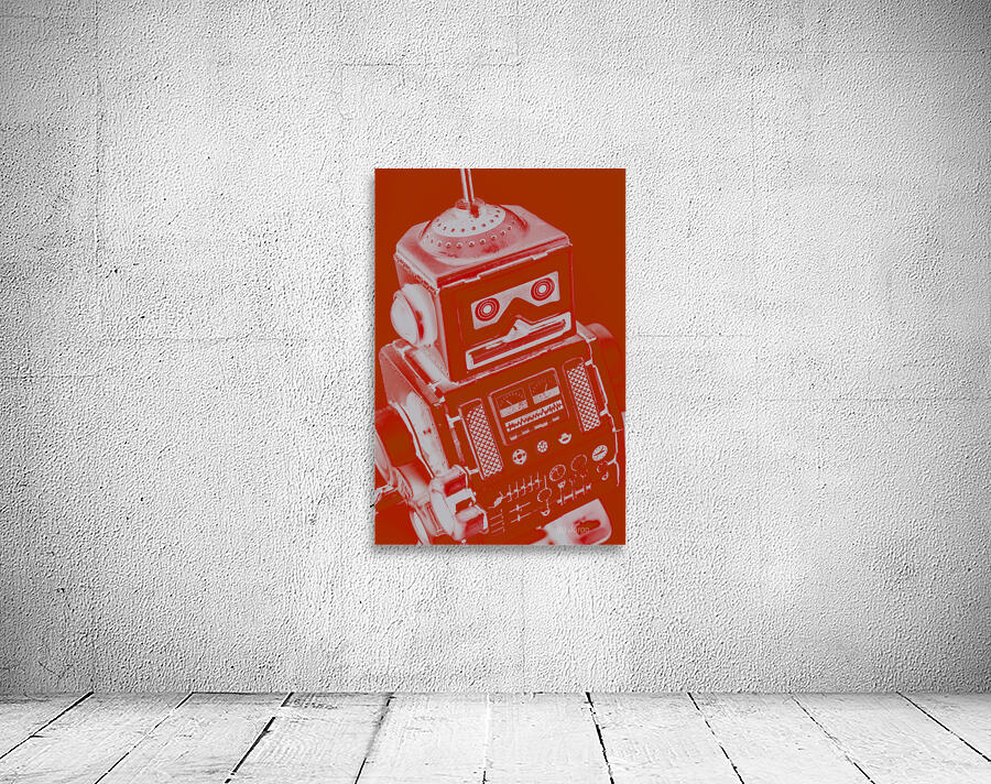 Industrial red Wall Preview