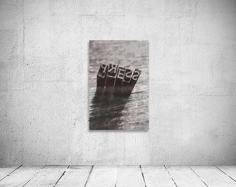 Vintage press industry blocks Wall Preview