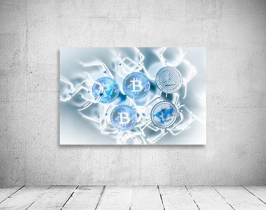 Blockchain network Wall Preview