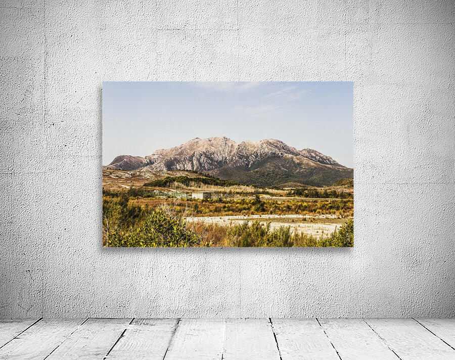 Wild mountain range Wall Preview