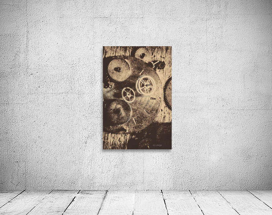 Industrial gears Wall Preview