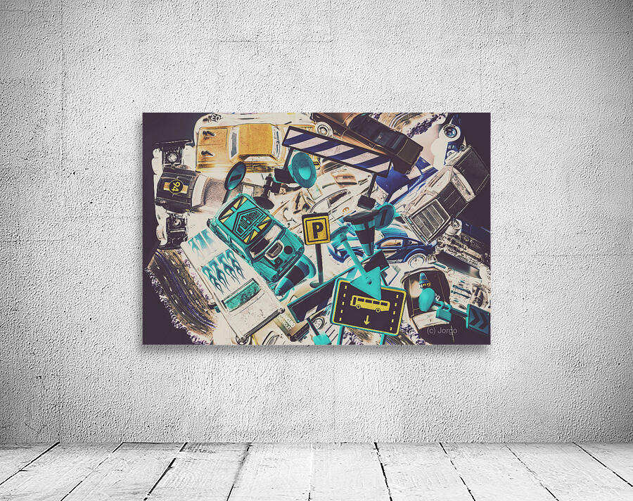 Motorised metropolis Wall Preview