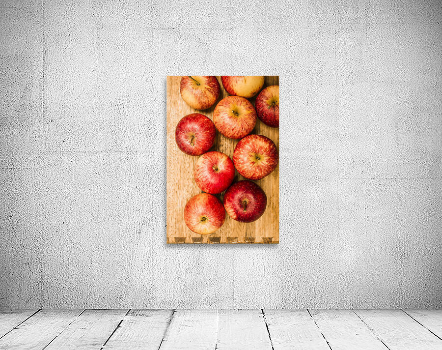 Delicious red apples Wall Preview
