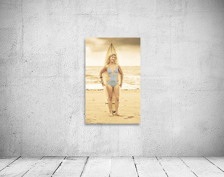 Grunge Surfer Wall Preview