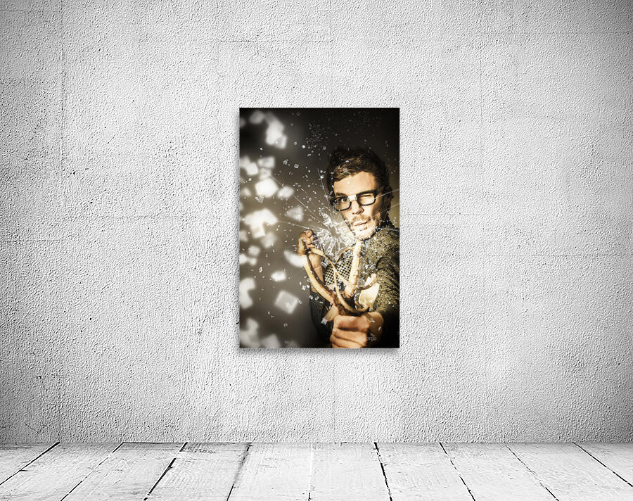 Target market nerd with best practice breakthrough Wall Preview