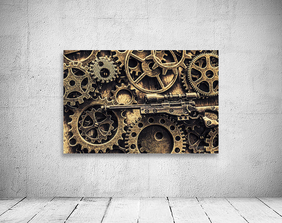 Miniature AWM bolt-action sniper rifle  Wall Preview