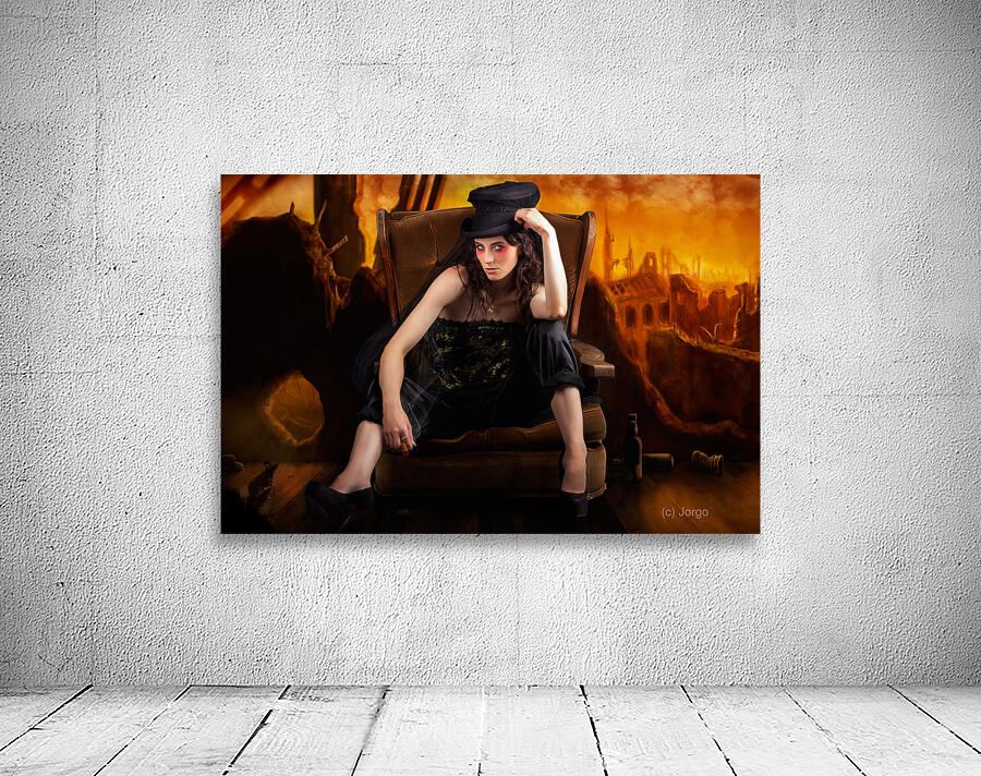 Creative Underground Fashion Photo Illustration Wall Preview