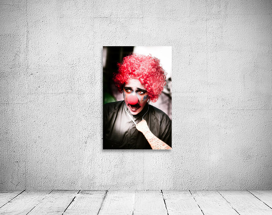 Ms Frightened The Scared Clown Wall Preview
