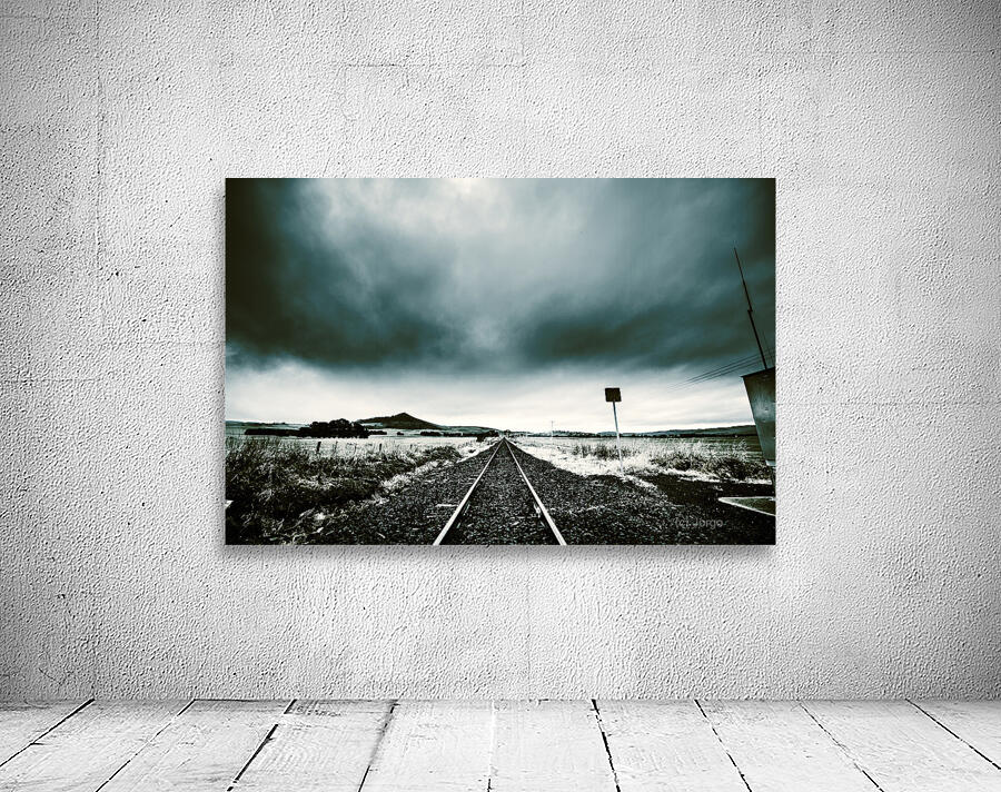 Snow railway Wall Preview