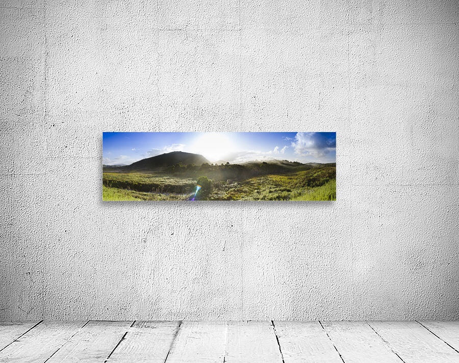 West Coast Range Landscape in Tasmania Australia Wall Preview