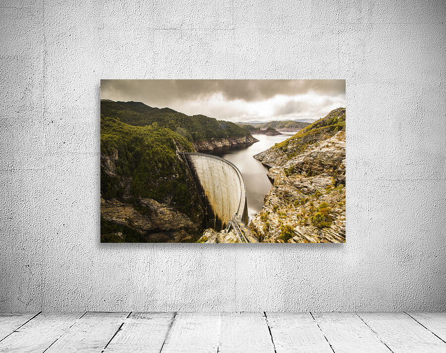 Tasmania Hydropower Dam Wall Preview