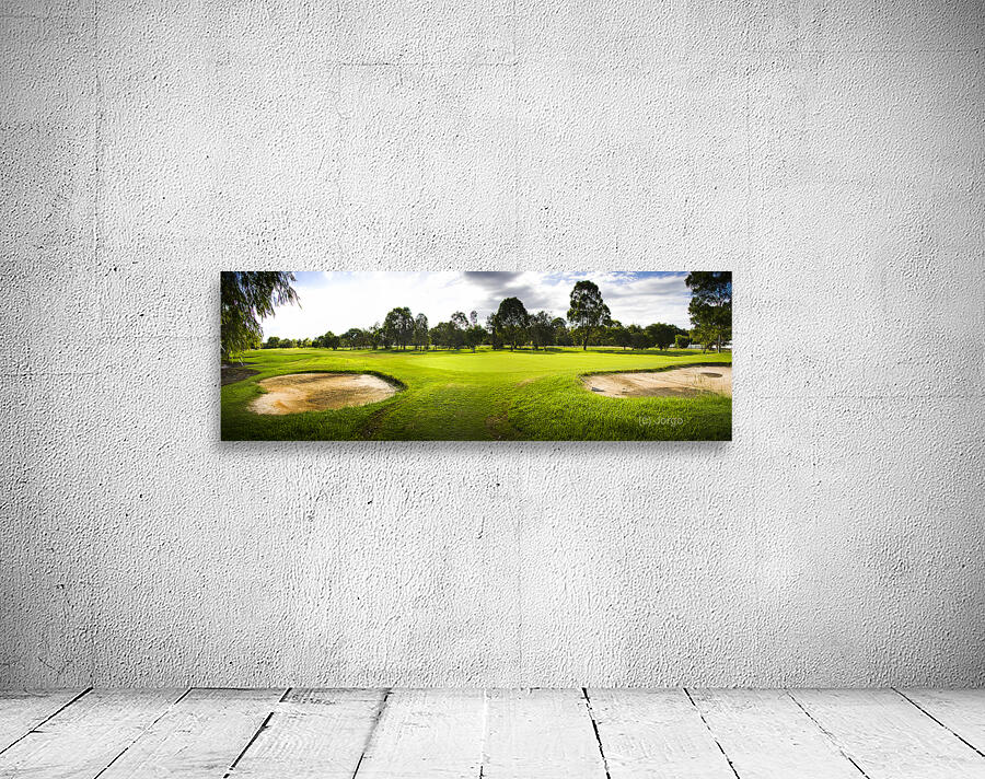 Golf Course Landscape Panorama Wall Preview