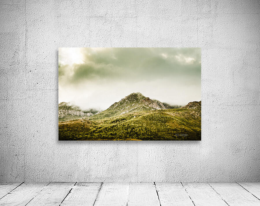 Untouched mountain wilderness Wall Preview