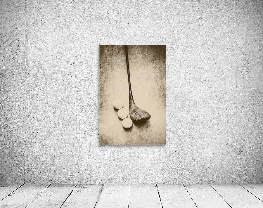 Vintage golf artwork Wall Preview