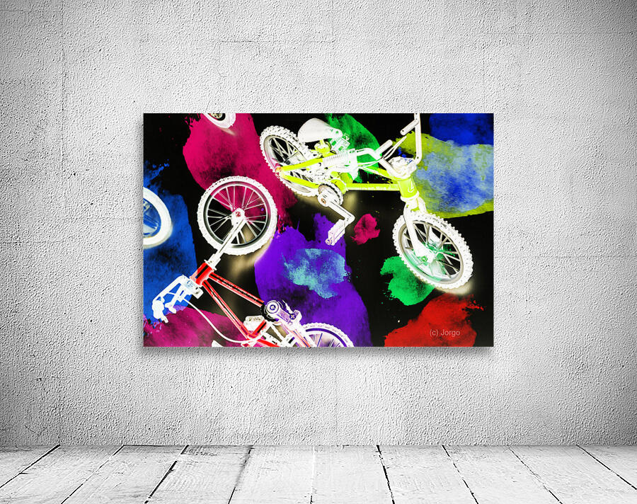 Street bike art Wall Preview