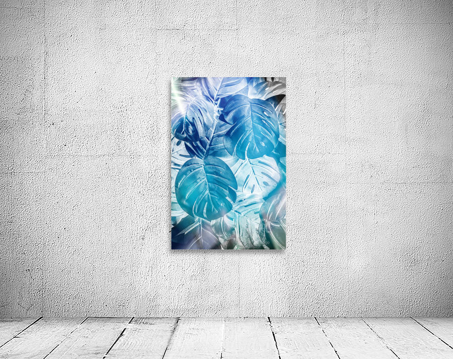Tropical blue Wall Preview