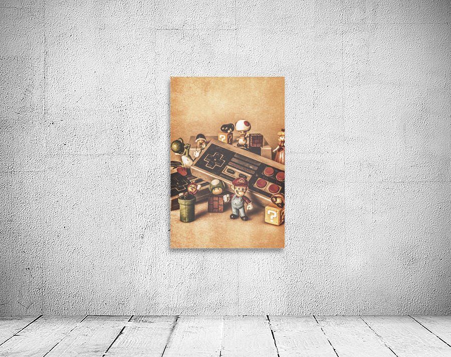 A vintage gamer dreams Wall Preview