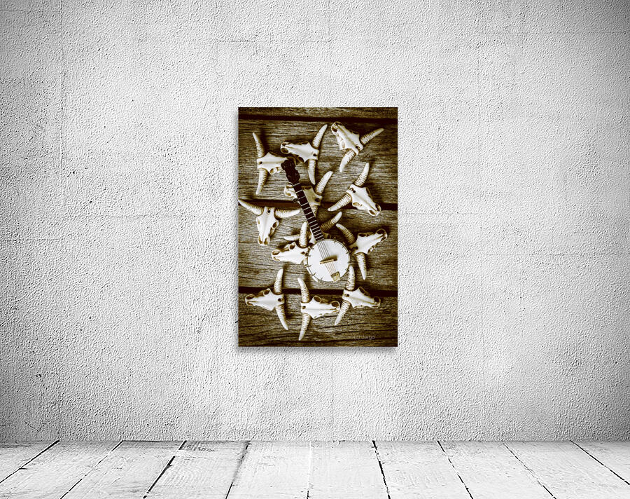 Playing up a country scene Wall Preview