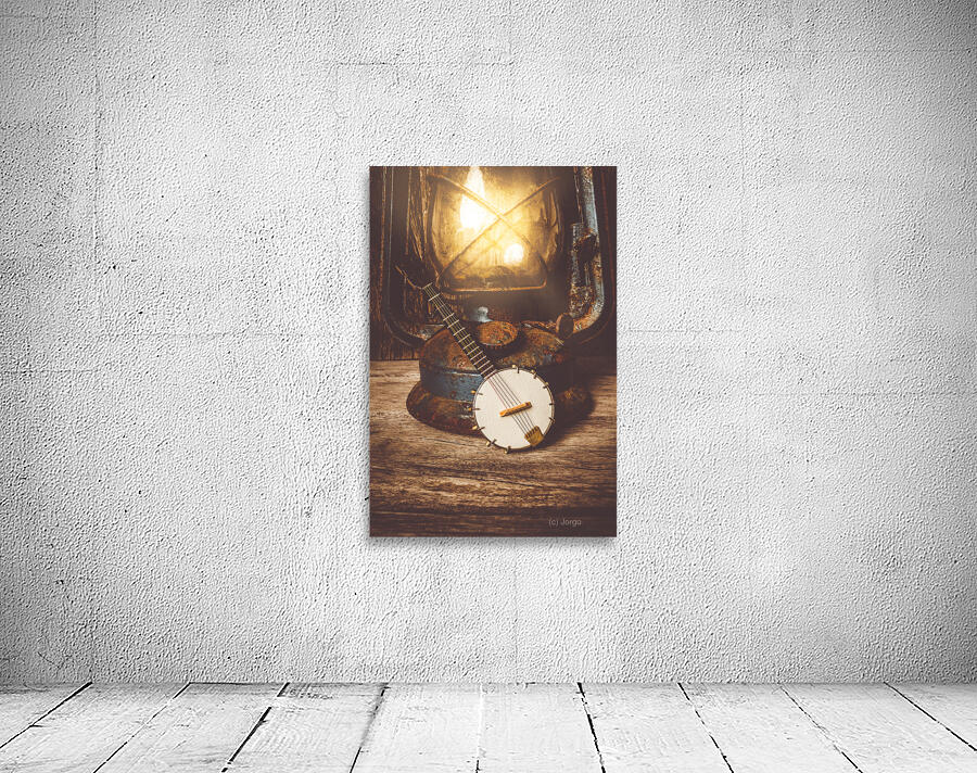 Oil and strings Wall Preview