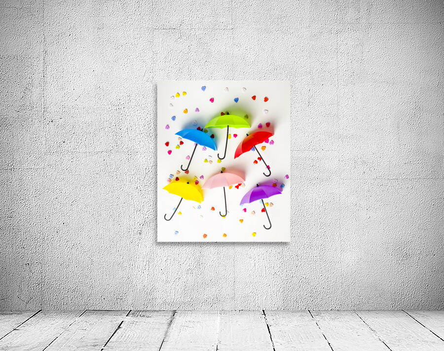 Raining summer love Wall Preview