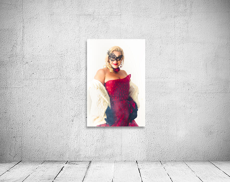 Modern masquerade beauty Wall Preview