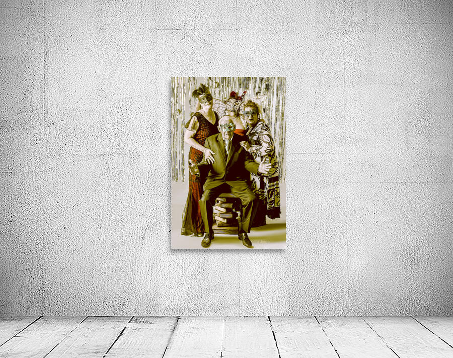 Masked revelry Wall Preview