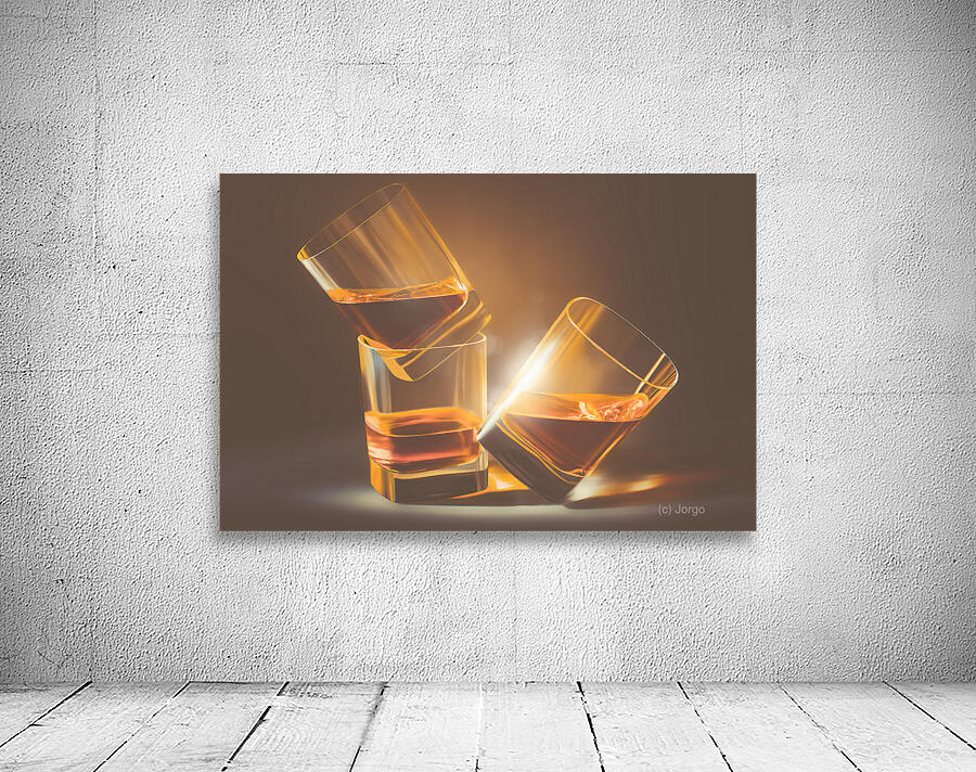 Liquid gold Wall Preview