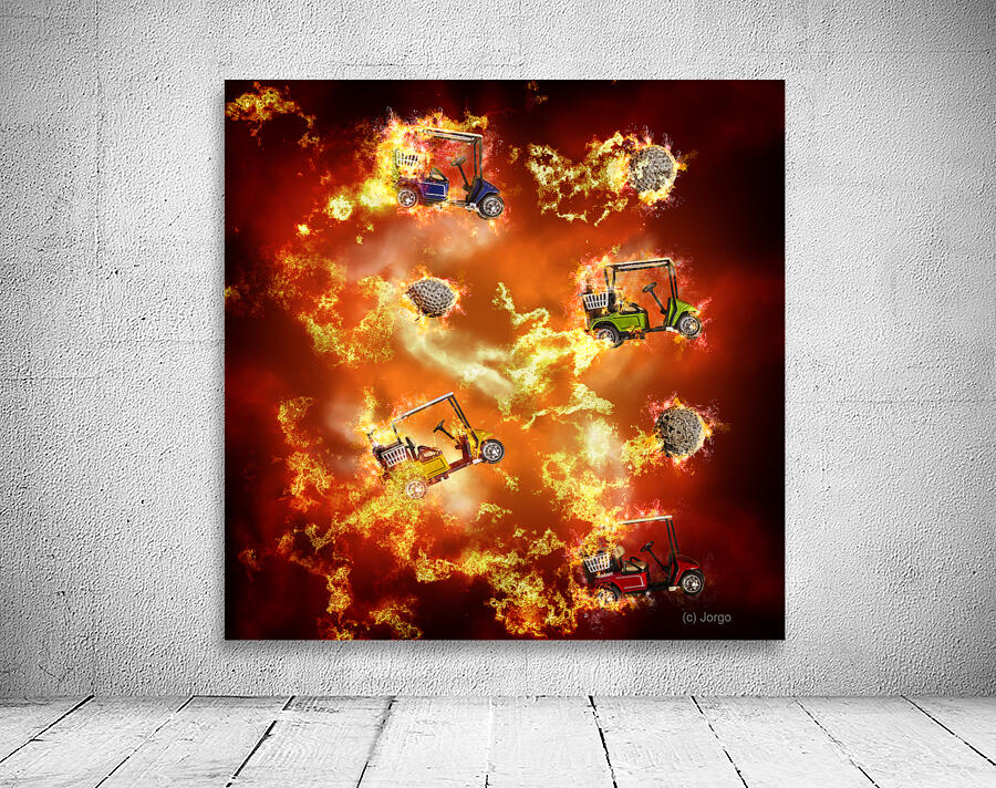 Fore course scorcher Wall Preview